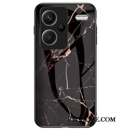 Coque Xiaomi Redmi Note 13 Pro Plus 5G Verre Trempé Marbre Noir et Doré