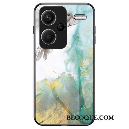 Coque Xiaomi Redmi Note 13 Pro Plus 5G Verre Trempé Marbre Pigeon Volant