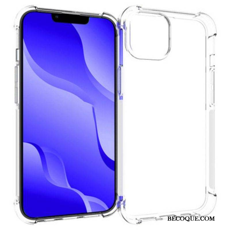 Coque iPhone 14 Transparente Coins Renforcés