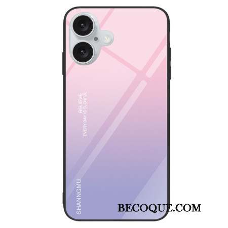 Coque iPhone 16 Dégradé Rose Violet