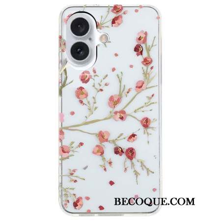 Coque iPhone 16 Fleurs