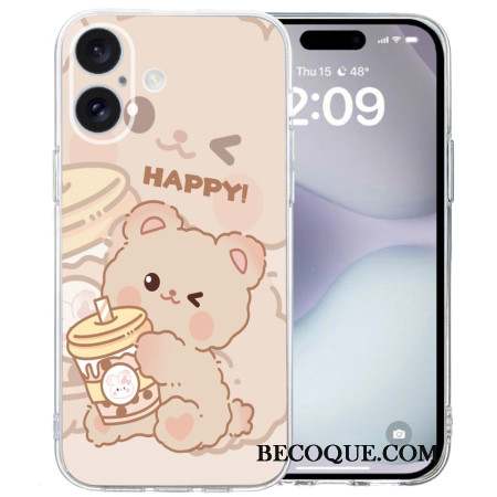 Coque iPhone 16 HAPPPY