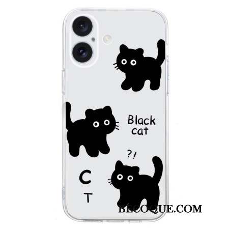 Coque iPhone 16 Plus Black Noir