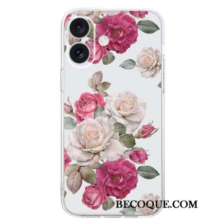 Coque iPhone 16 Plus Jolies Pivoines