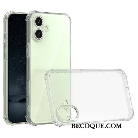 Coque iPhone 16 Plus Transparente Coins Renforcés