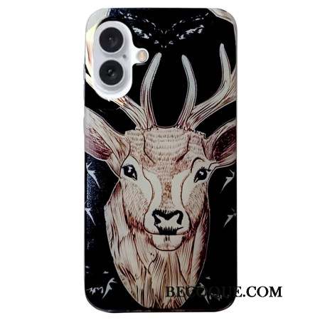 Coque iPhone 16 Plus Tête de Cerf