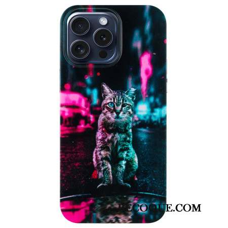 Coque iPhone 16 Pro Chat en Ville