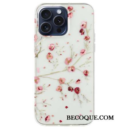 Coque iPhone 16 Pro Fleurettes