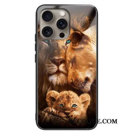 Coque iPhone 16 Pro Max Verre Trempé Lions