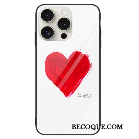 Coque iPhone 16 Pro Max Verre Trempé Lovely