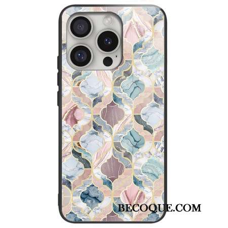 Coque iPhone 16 Pro Max Verre Trempé Motif Imprimé