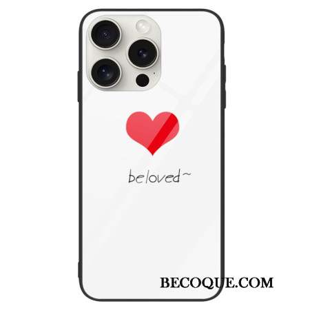 Coque iPhone 16 Pro Verre Trempé Be Loved