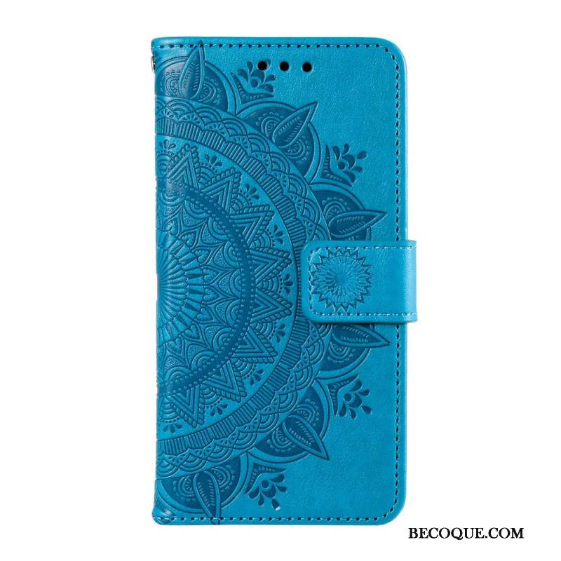 Etui Portefeuille Pour Xiaomi Redmi Note 13 Pro 4G / Poco M6 Pro 4G Avec Motif Mandala