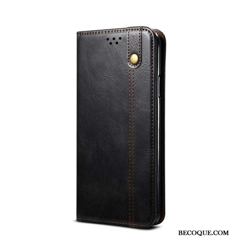 Flip Cover Samsung Galaxy S20 Plus / S20 Plus 5G Simili Cuir Ciré