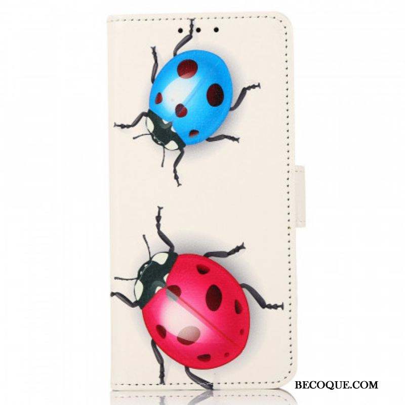 Housse Moto G41 / G31 Coccinelles