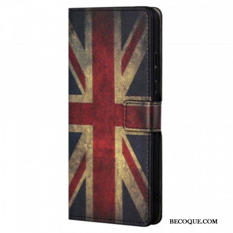 Housse Moto G41 / G31 Drapeau Angleterre