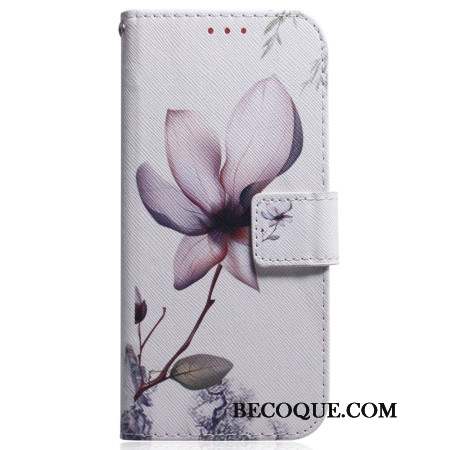 Housse Motorola Edge 50 Fusion Fleur Rose