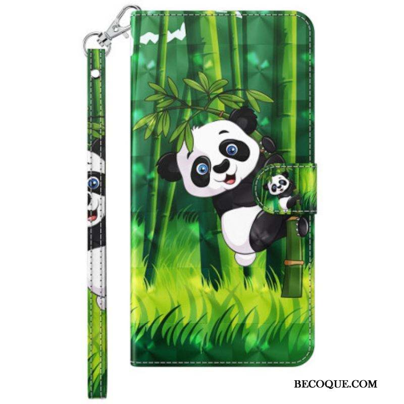 Housse Samsung Galaxy A14 5G / A14 Panda Bambou