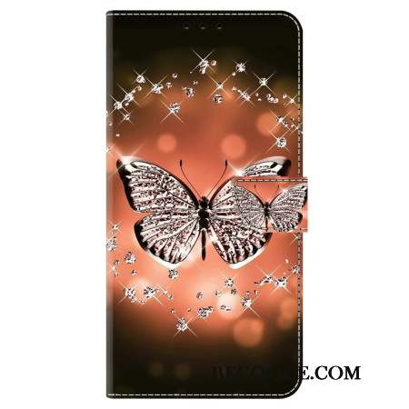 Housse Samsung Galaxy A15 Papillon de Cristal