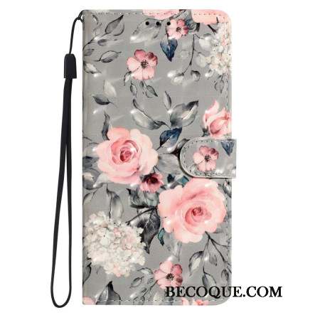 Housse Samsung Galaxy A16 4G / 5G Motif Fleurs Roses