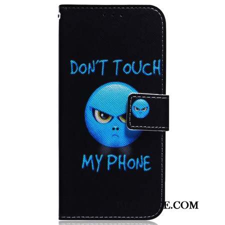 Housse Samsung Galaxy A55 5G Emoji Phone Don't Touch my Phone