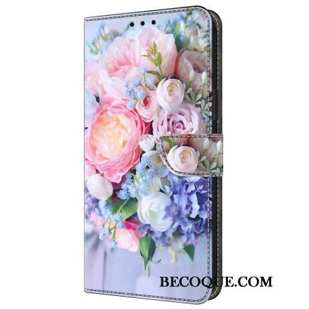 Housse Samsung Galaxy A55 5G Fleurs Colorées