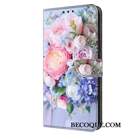 Housse Samsung Galaxy S24 5G Fleurs Colorées