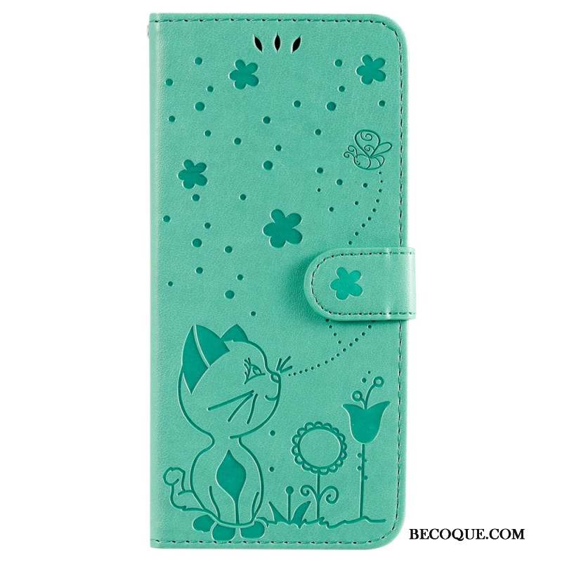 Housse Samsung Galaxy S24 FE Chat et Abeille