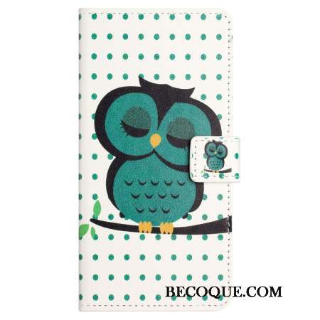 Housse Samsung Galaxy S24 FE Hibou Endormi