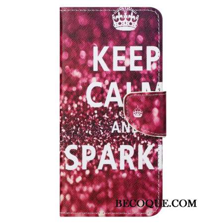 Housse Samsung Galaxy S24 Ultra 5G Keep Calm and Sparkle