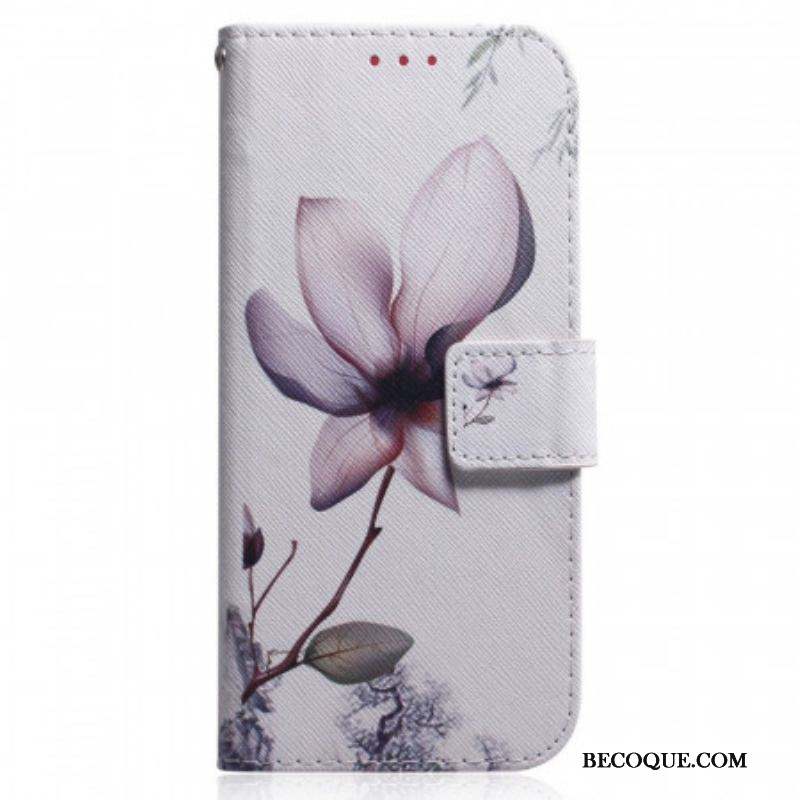 Housse Sony Xperia 1 IV Fleur Rose Vintage