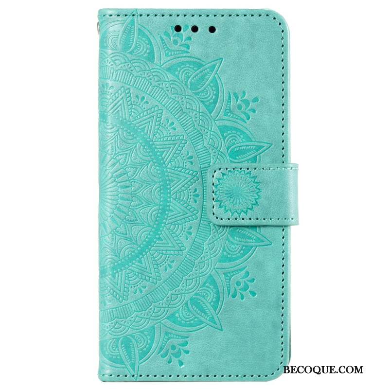 Housse Sony Xperia 1 VI Mandala Soleil à Lanière