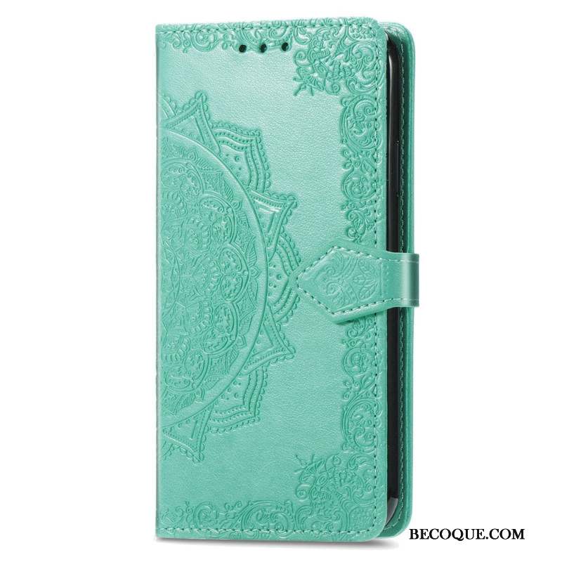 Housse Sony Xperia 10 VI Mandala Baroque à Lanière