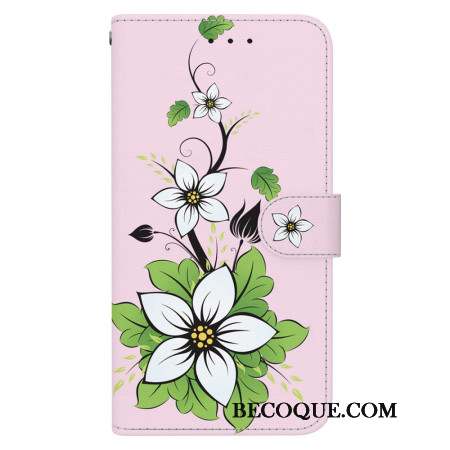 Housse Xiaomi 14 Lily à Lanière