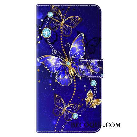 Housse Xiaomi 14 Papillons Diamants