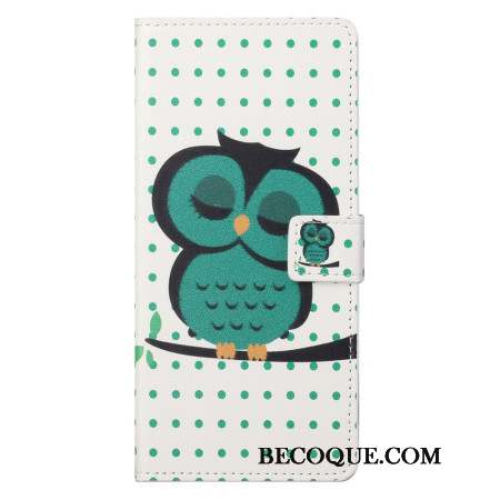 Housse Xiaomi Redmi Note 13 5G Hibou Endormi