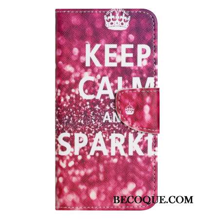 Housse Xiaomi Redmi Note 13 5G Keep Calm and Sparkle