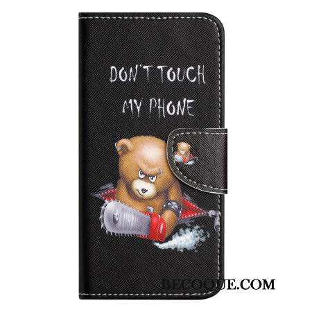 Housse Xiaomi Redmi Note 13 5G Ours Don't Touch My Phone