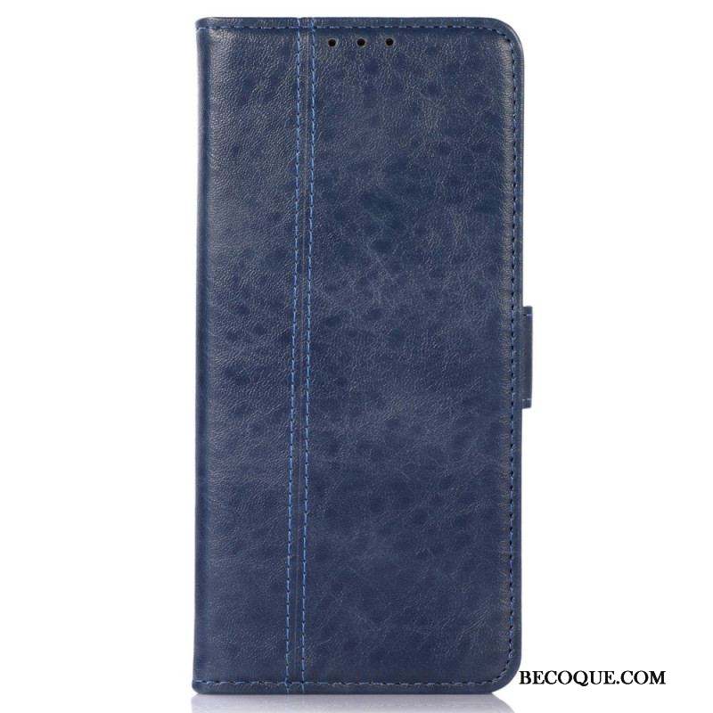 Housse iPhone 14 Simili Cuir Discret