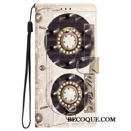 Housse iPhone 16 Cassette à Lanière