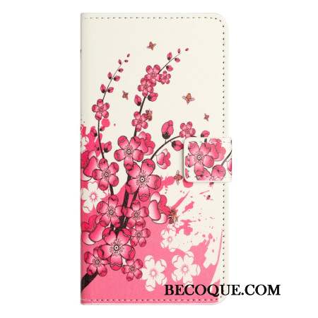 Housse iPhone 16 Pro Max Fleurs de Prunier