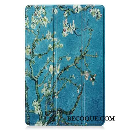 Smart Case Samsung Galaxy Tab S9 FE Fleurs d'Abricot