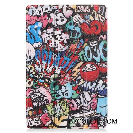 Smart Case Samsung Galaxy Tab S9 FE Graffiti Fun