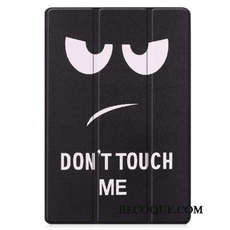 Smart Case Samsung Galaxy Tab S9 FE Plus Porte-Stylet Don't Touch Me