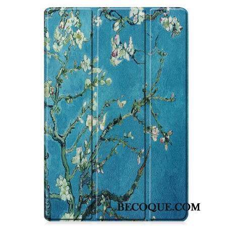 Smart Case Samsung Galaxy Tab S9 Plus Fleurs d'Abricot